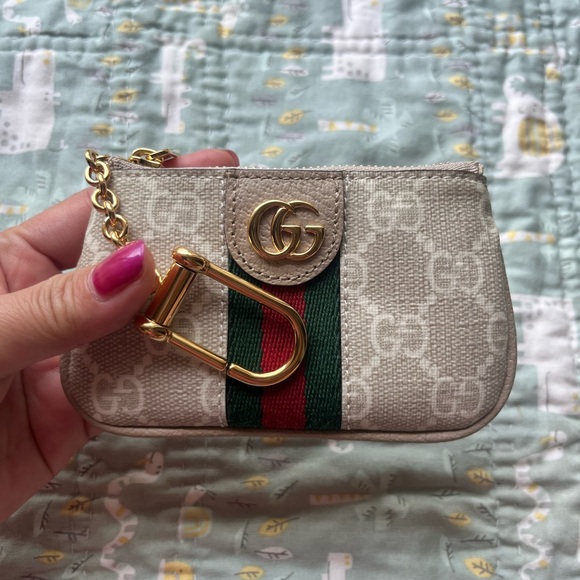 Gucci Handbags - Gucci Ophidia Key Pouch (PRICE FIRM)